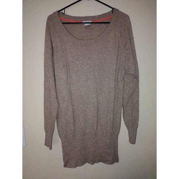 Talula Cashmere Blend Tunic Sweater Dress - Long Sleeve - Size Medium - Picture 1 of 4